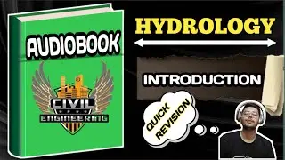 engineering hydrology audiobook || civil engineering audiobook|| hydrology audiobook #hydrology