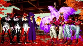 [KOF Mugen] Iori Yagami Team vs Chris Team