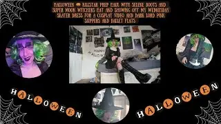 Halloween killstar prep haul with Selene boots and other items plus dark lord slippers