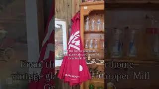 Copper Mill Greenville NC Antique Mall for all your glassware! 🍺✨️   Open Daily 10am-8pm✨️
