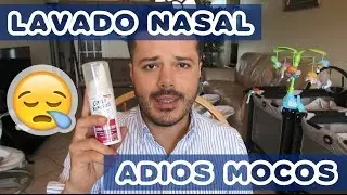 Cómo hacer lavado nasal a tu bebé | Cómo sacar mocos a tu bebé | Papá de Twins