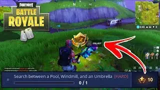 FORTNITE: BATTLE PASS CHALLENGE TUTORIAL (BATTLE PASS SEASON 3 TUTORIAL)