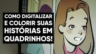 Como Digitalizar e Colorir uma História em Quadrinhos | Estúdio Daniel Brandão