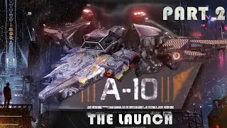 Animation shortfilm, A10 PART 2(THE LAUNCH ),   in sci-fi parallel universe , Blender2.8