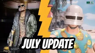 SURVIVOR PASS VOL 21 ALL REWARDS LEAKS PUBG NEW STATE JULY UPDATE 0.9.51