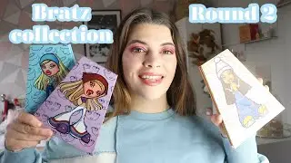 REVOLUTION X BRATZ ROUND 2.... PURPLE EYE LOOK USING FOUR PALETTES ONE LOOK