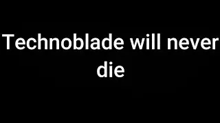 Technoblade Tribute