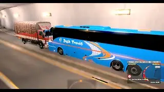 Volvo 9700 ETS2 Desh Travels Mumbai To Goa பறை இசை Parai isai #accidente #youtube #ets2 @YouTube