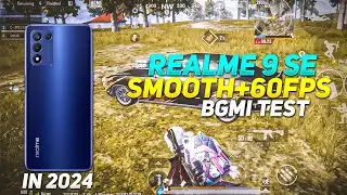 REALME 9 5G SE PUBG BGMI 3.2 UPDATE TEST [60 FPS]🔥 REALME 9 5G SE GAMING REVIEW IN 2024