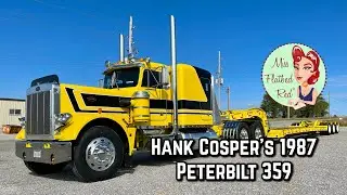 Экскурсия Хэнка Коспера на грузовике Peterbilt Extended Hood 359 1987 года
