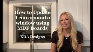 How to update Trim around a Window - KDA Designs