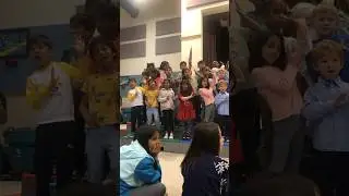 Kinder garden perform at good morning Gunstream