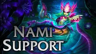 League of Legends | River Spirit Nami Support - Full Game Commentary