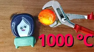 Will a 1000 Degree Metal Ball Melt Toys