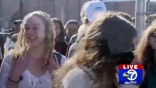 Students walk out to protest gun violence