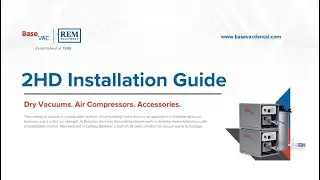 BaseVac 2HD Dry Vacuum System Installation Guide