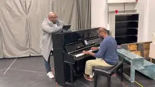DeMone Seraphin and William Knowles sings Gregory Porter&rsquo;s PAINTED ON CANVASES