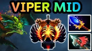 🔥 VIPER MID &mdash; POISON DAMAGE GOES INSANE | DOTA 2 GAMEPLAY 🔥