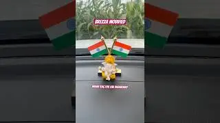 Maruti Suzuki Brezza Modified | Brezza Dashboard | Brezza Indian Flag for Car Dashboard