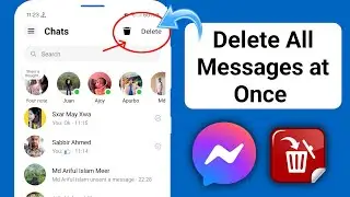 How to Delete All of Your Messages on Facebook Messenger at Once 2025 |Delete all Chats on Messenger