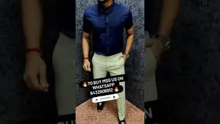 NAVY BLUE SHIRT AND LIGHT GREEN PANT | LYCRA SHIRT AND PANT | TRENDING 👔 🔥#shorts#ytshorts