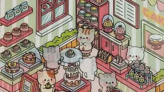 ASMR 3D MINIATURE SCENE STICKER : SWEET SLICE BAKERY #diy #sticker #scenesticker #asmr