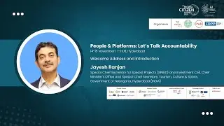 Welcome Note: Telangana&rsquo;s Vision for Ethical, Citizen-First Data Governance