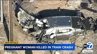 Pregnant woman killed in crash involving Metrolink train and car in Glendale