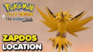 How To Get ZAPDOS In Pokemon Scarlet & Violet (The Indigo Disk DLC)