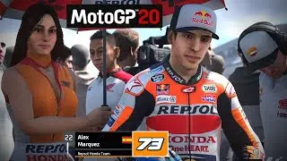 MotoGP 20 ALEX MARQUEZ #73 | ANIMATION