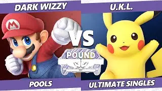 Pound 2022 - Dark WIzzy (Mario) Vs. U.K.L. (Pikachu) SSBU Smash Ultimate Tournament
