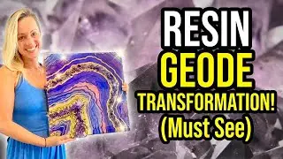 Resin Geode Tutorial | DIY Wall Art for Beginners (Step-by-Step)