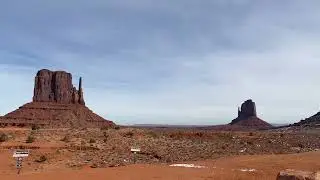 【Arizona】West Mitten Butte, East Mitten Butte & Merrick Butte @ Monument Valley ⑤ in February 2023