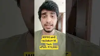Job in Wipro + Free M.Tech 📚 || Wipro WILP 2025 Full Details || Job + PG Degree || Software Jobs