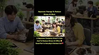 In a unique move to tackle workplace stress, a Japanese company has gone viral for adopting an