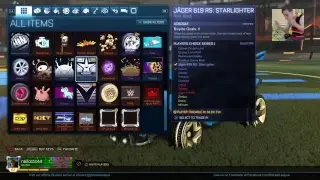 Rocket league crate opening plus gameplay