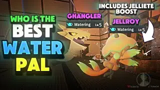 Ghangler Vs Jellroy: Watering SPEED TEST! | Palworld (Tides of Terraria) 2025