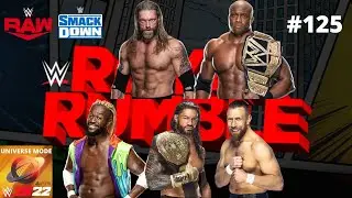 WWE 2K22 - Royal Rumble 2021: Universe Mode #125