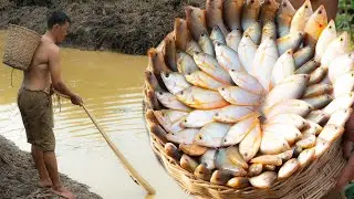 Wild Food | Less Blood Fish, Peel And Eat Fresh Vegetables.