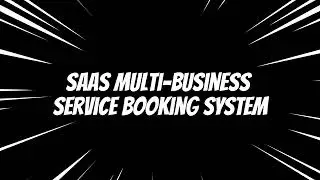 SaaS Multi-Business Service Booking System (English)
