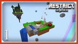 Restrict Skyblock Modpack | Starting Restrict Skyblock! | E01 | 1.16.5 Skyblock Quest Modpack