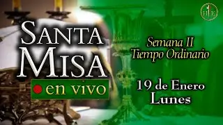 SANTA MISA ⛪ Lunes 19 de enero 7:30 a.m.⚜️ Heraldos del Evangelio
