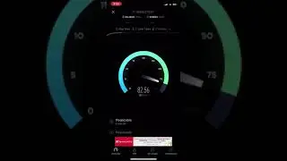 Prueba de Velocidad Megacable 80MB