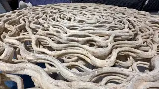 Naples woodshop turns old trees from Southeast Asia into functional art