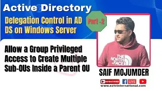AD Delegation | Allow a Group Privileged Access to Create Multiple Sub-OUs Inside a Parent OU