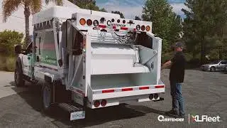 Curbtender eQuantum All-Electric Rear Loader