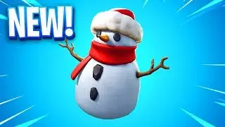 The New SNEAKY SNOWMAN in Fortnite..