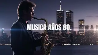 música para centros comerciales de los años 80s relax saxofón