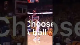 Choose a ball#shorts #shortsvideo #nba #nbashorts #ytshort #nbafun #nbafun