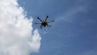 Heavy Drone Takeoff: Equinox Innovative Systems Delta-M Multi-Mission Systems